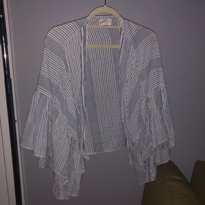 One Size Striped Shaw